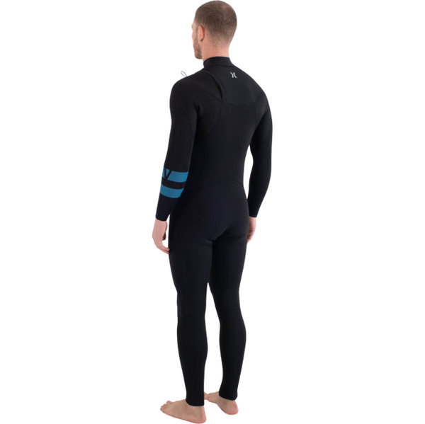 2026 Hurley Mens Advant 4/3mm Chest Zip Wetsuit MFS0013423 - Black1